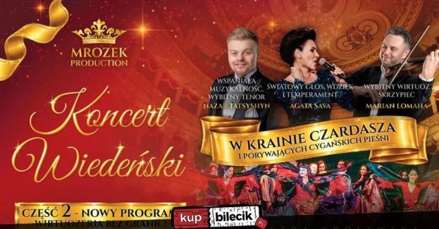 Zapraszamy 9 listopada 2026 roku do Dom Kultury w Łapach, Łapy, Ul. Główna 8.
