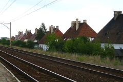 Zespół zabudowań kolejarskiego osiedla mieszkaniowego